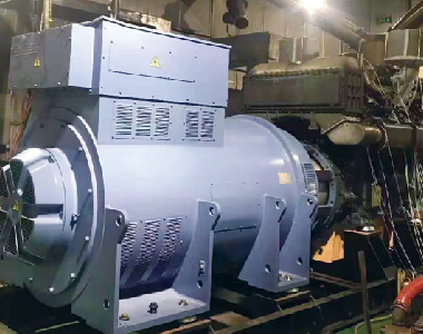 德科3000KW10.5KV高压发电机用于玉柴柴油机定型试验